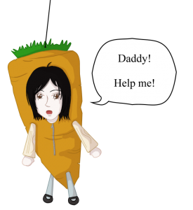 Cheryl as a carrot!